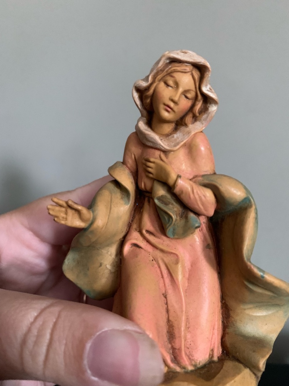 Fontanini 1991 Mary & Joseph hand painted nativity figures - Picture 5 of 7